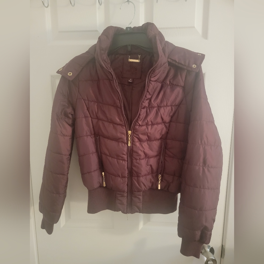 Juice Couture Fur lined coat
